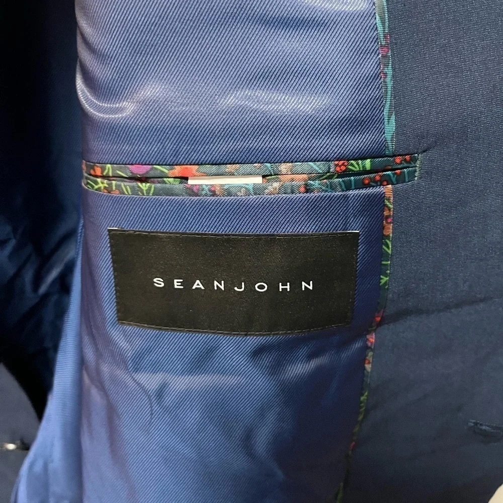 Sean John Navy Men's Blazer. 58L